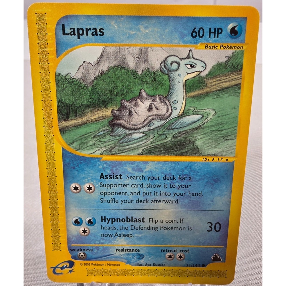 Lapras 71/144 NM Common Skyridge 2003 Pokemon TCG